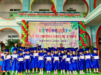 Lễ tổng kết - Lễ ra trường cho trẻ 5 tuổi năm học 2024-2025
