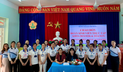 ĐÓN SINH VIÊN THỰC TẬP SƯ PHẠM 3/2026