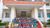 Các cháu 5 tuổi tham quan Bộ chỉ huy quan sự Tỉnh Khánh Hoà, năm học 2023-2024
