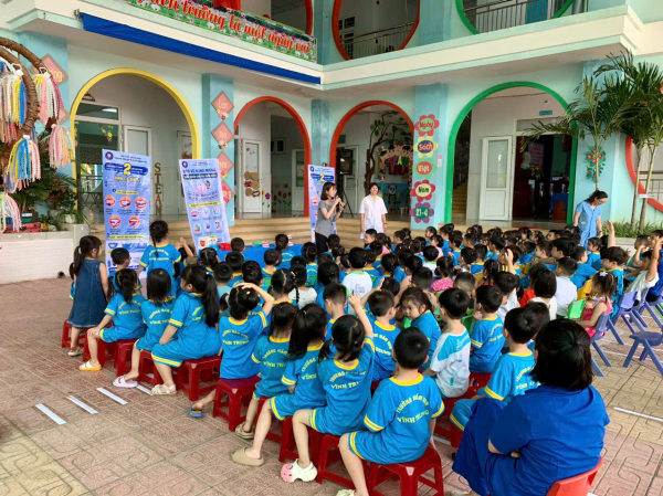Truyền thông nha học đường và tư vấn vệ sinh răng miệng, năm học 2024-2025
