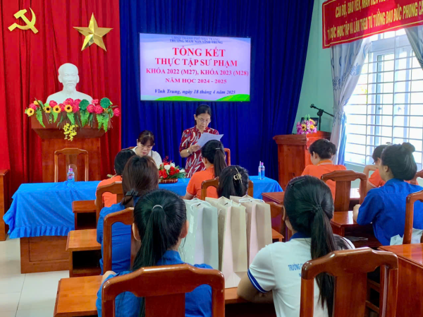 Tổng kết thực tập sinh viên Khóa 2022 (M27) và Khóa 2023 (M28), năm học 2024-2025