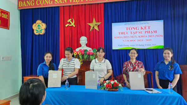 Tổng kết thực tập sinh viên Khóa 2022 (M27) và Khóa 2023 (M28), năm học 2024-2025
