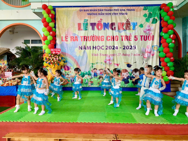 Lễ tổng kết - Lễ ra trường cho trẻ 5 tuổi năm học 2024-2025