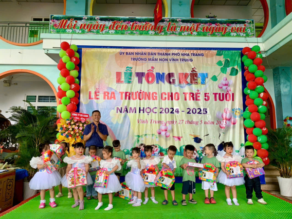 Lễ tổng kết - Lễ ra trường cho trẻ 5 tuổi năm học 2024-2025