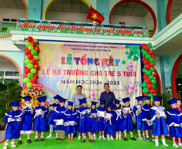 Lễ tổng kết - Lễ ra trường cho trẻ 5 tuổi năm học 2024-2025