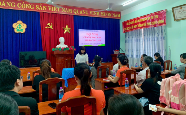 Hội nghị cha mẹ trẻ năm học 2025-2026