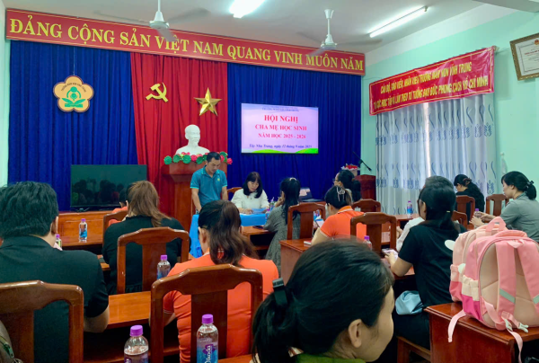 Hội nghị cha mẹ trẻ năm học 2025-2026