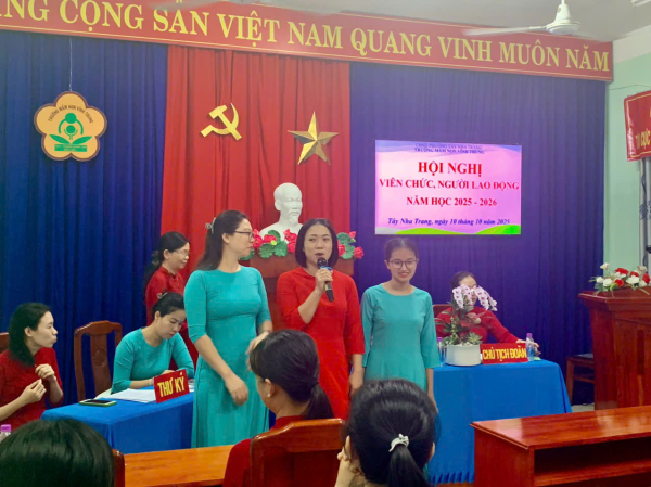 Hội nghị viên chức, người lao động năm học 2025-2026
