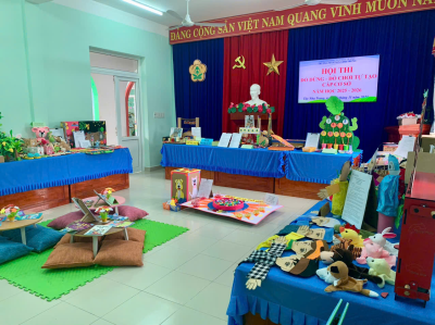 Hội thi đồ dùng dạy học và đồ chơi tự tạo năm học 2025–2026 