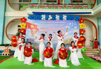 TỔ CHỨC HỘI DIỄN VĂN NGHỆ VỚI CHỦ ĐỀ “ EM YÊU TỔ QUỐC VIỆT NAM” Kỷ niệm 51 năm Ngày Giải phóng Miền nam thống nhất đất nước (30/4/1975 - 30/4/2026)