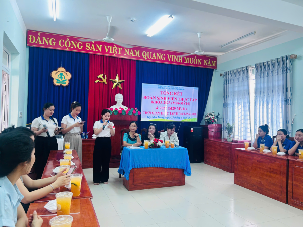 TỔNG KẾT ĐỢT THỰC TẬP CỦA SINH VIÊN KHÓA 2023 (M28 – MV10A), KHÓA 2024 (M29 – MV11)